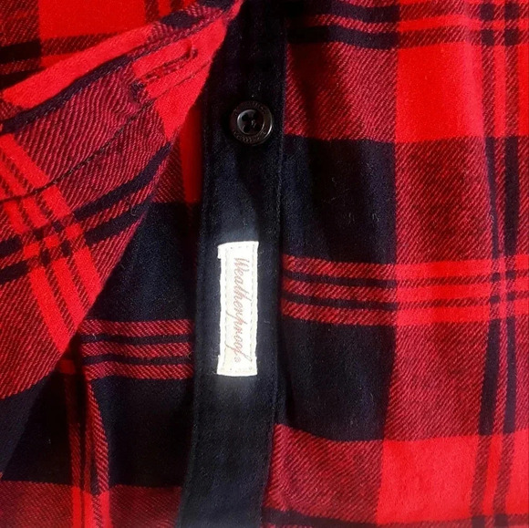 Weatherproof Buffalo check Sz L Red/ Black - Picture 8 of 9